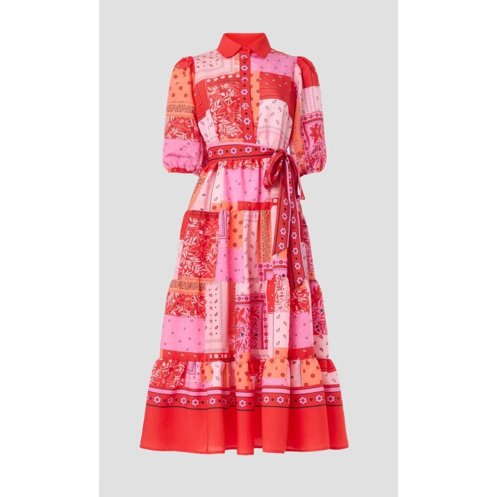 Kate Spade New York | Bandana Patchwork Shirtdress | Women’s Small